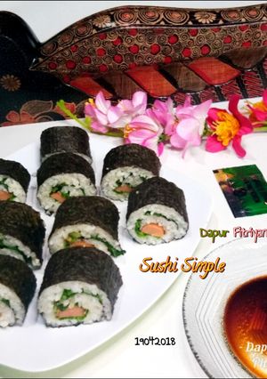 Foto resep 🍣 Sushi Simple ala Dapur Fitri 🍣