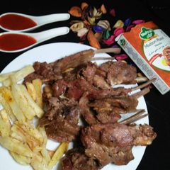A picture of Mutton Fry Chops.