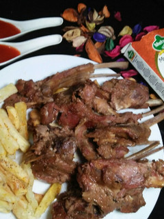 A picture of Mutton Fry Chops.