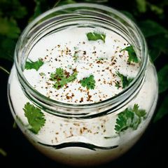 A picture of Unsweetened Flavored Buttermilk.