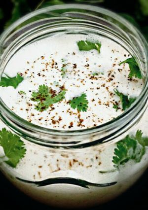 A picture of Unsweetened Flavored Buttermilk.