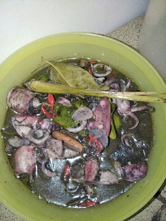 Foto resep Cumi masak hitam