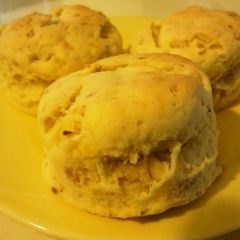 A picture of Butter-free Sweet Potato and Sesame Scone.