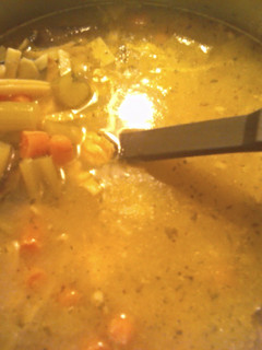 A picture of Feel Better Chicken Noodle Soup.