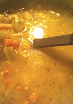 A picture of Feel Better Chicken Noodle Soup.