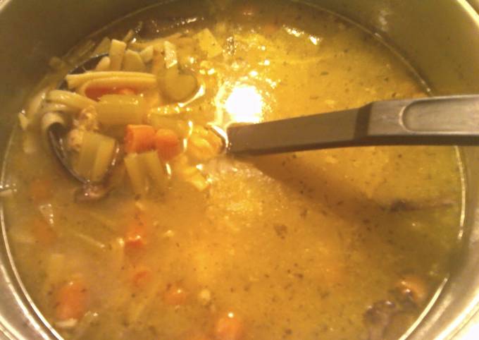 Steps to Prepare Award-winning Feel Better Chicken Noodle Soup