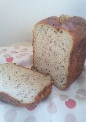 A picture of Low-carb Sesame Seed, Yogurt and Soy Bread.
