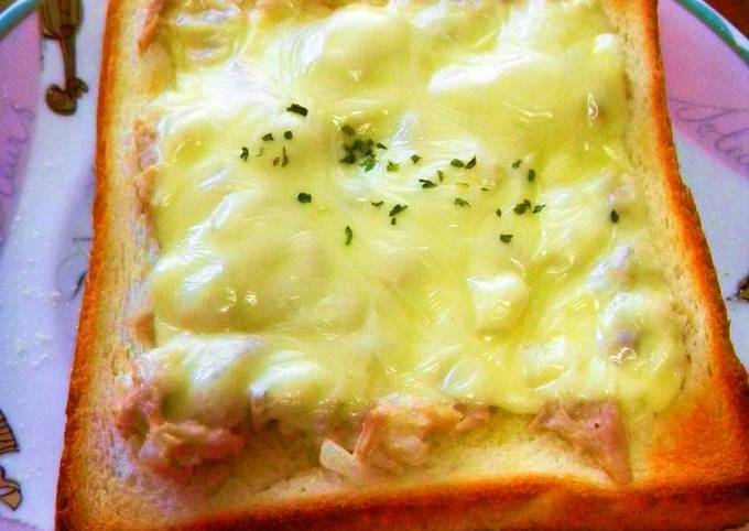 Recipe: Tasty Easy Tuna Cheese Toast