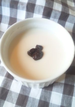 A picture of Simple & Healthy! Sake Lees Custard Pudding.