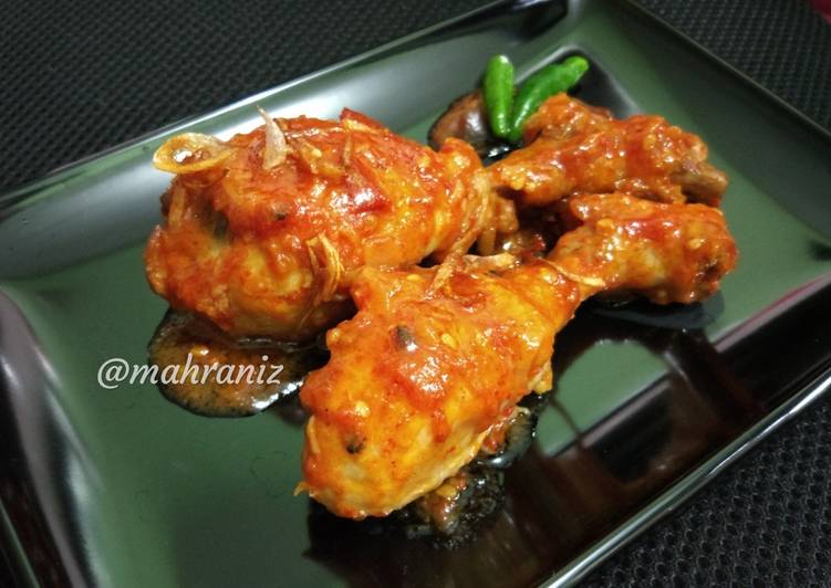 Ayam panggang bumbu tomat