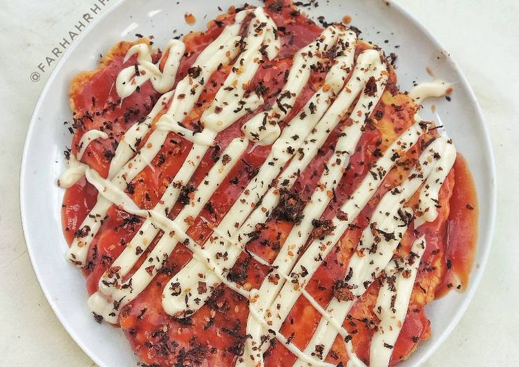 Langkah Mudah untuk Membuat Okonomiyaki ?? (お好み焼き) Anti Gagal