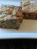 Pecan Cinnamon Shortbread Bars