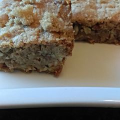 A picture of Pecan Cinnamon Shortbread Bars.