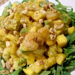 A picture of Caribbean Shrimp, Mango, and Avocado Salad.