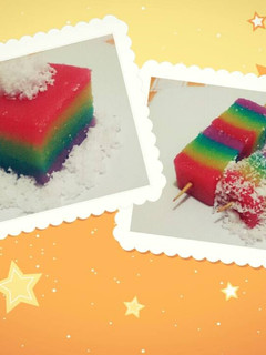 Foto resep Lapis Singkong Pelangi