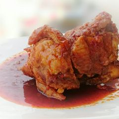 A picture of Spicy Ham Hock / Sambal Pork Knuckle.