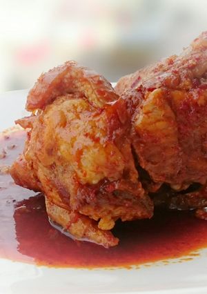 A picture of Spicy Ham Hock / Sambal Pork Knuckle.