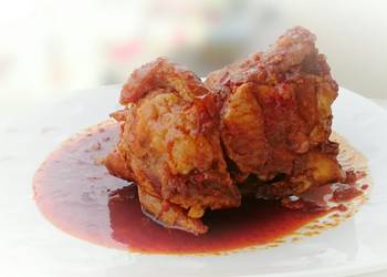 How to Make Delicious Spicy Ham Hock  Sambal Pork Knuckle