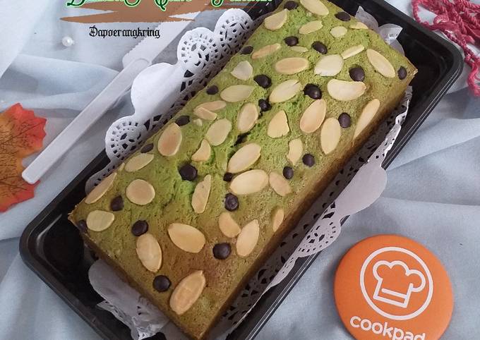 43.Banana cake pandan