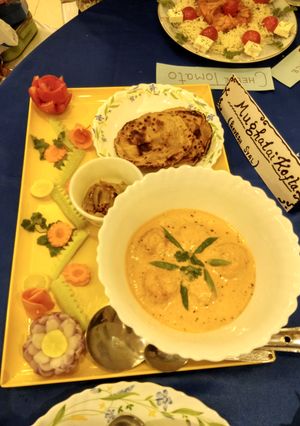 A picture of Mughlai kofta.