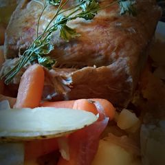 A picture of Apple Cider Pork Roast.
