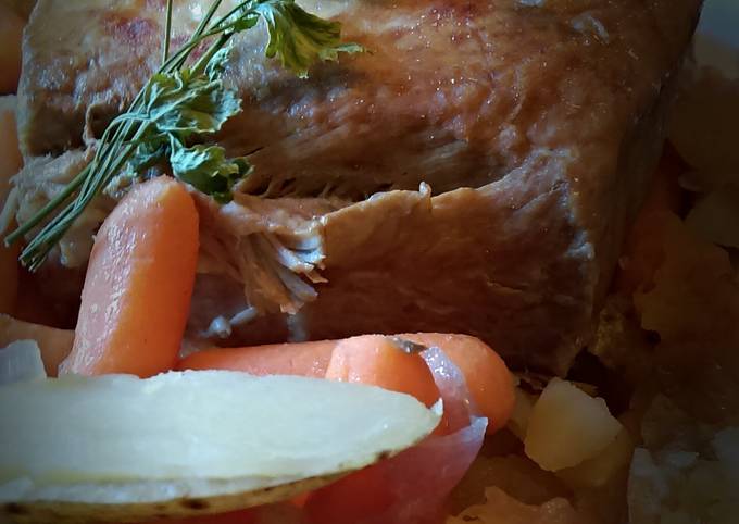 Recipe of Any-night-of-the-week Apple Cider Pork Roast