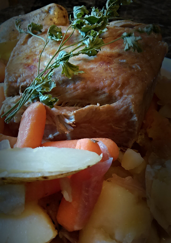A picture of Apple Cider Pork Roast.