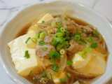 pork tofu simmer