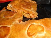 A picture of vegetarian empanadas