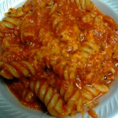 simple sauce pasta A picture of simple sauce pasta.