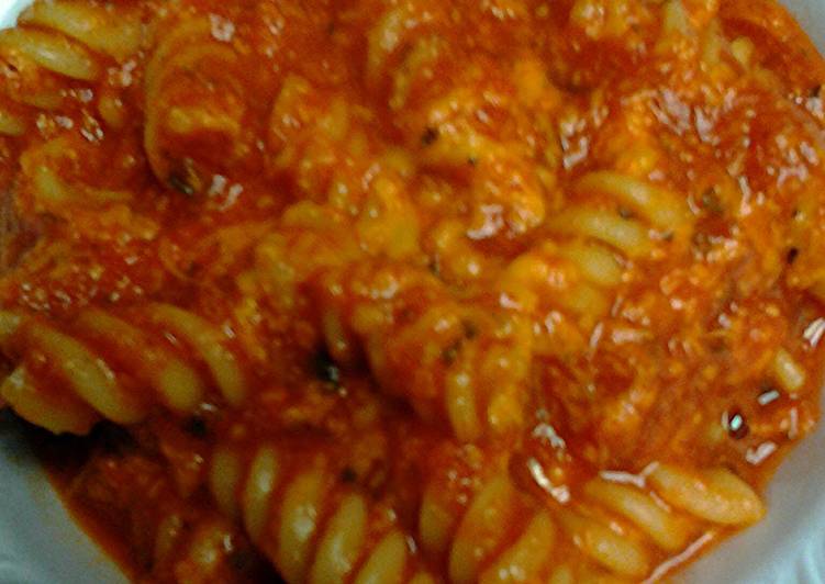 Recipe of Delicious simple sauce pasta