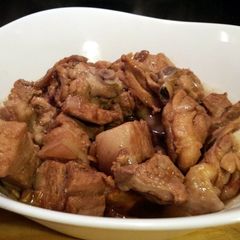 A picture of AMIEs CHICKEN and PORK ADOBO.