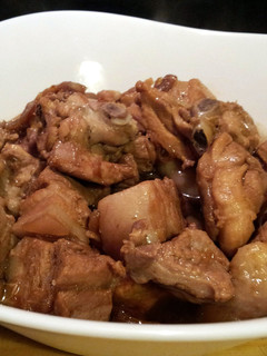 A picture of AMIEs CHICKEN and PORK ADOBO.