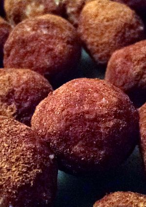 A picture of Irish potatoes.