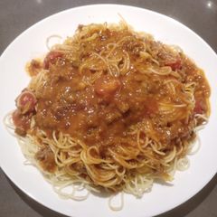 A picture of Spaghetti.
