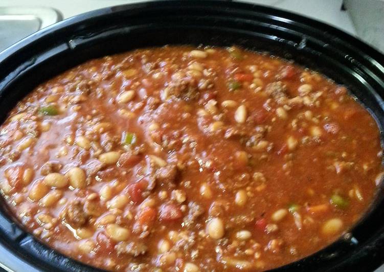 Step-by-Step Guide to Prepare Super Quick Homemade Crock Pot Chili-4 Different Meats