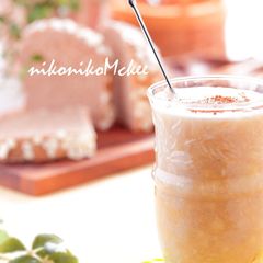 A picture of Banana and Black Vinegar Soy Milk Smoothie.
