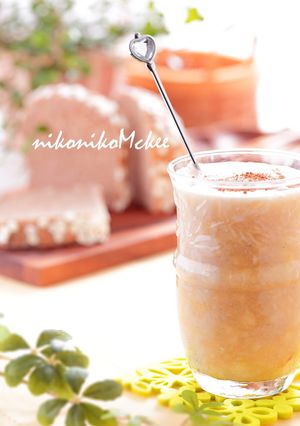 A picture of Banana and Black Vinegar Soy Milk Smoothie.