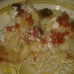 A picture of Breakfast Potato Mash Up.