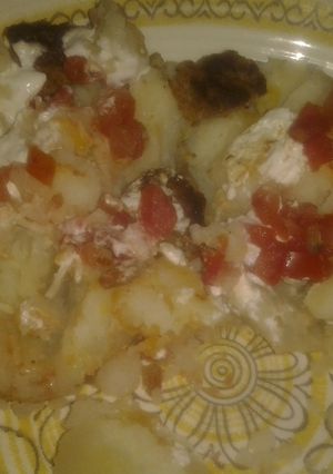 A picture of Breakfast Potato Mash Up.