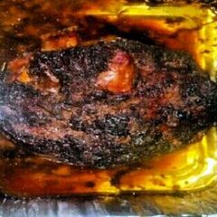 A picture of Roasted Pork Shoulder (Pernil).