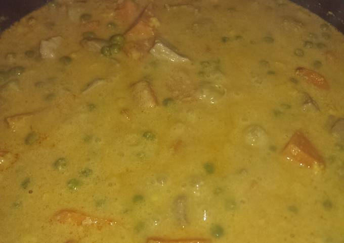 Pork n sweet potato Panaeng Curry