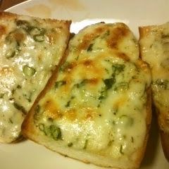 A picture of An Easy Snack! Cheese and Mayonnaise Toasted Baguettes.
