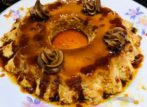 Una foto de Flan casero de dulce de leche ♥️