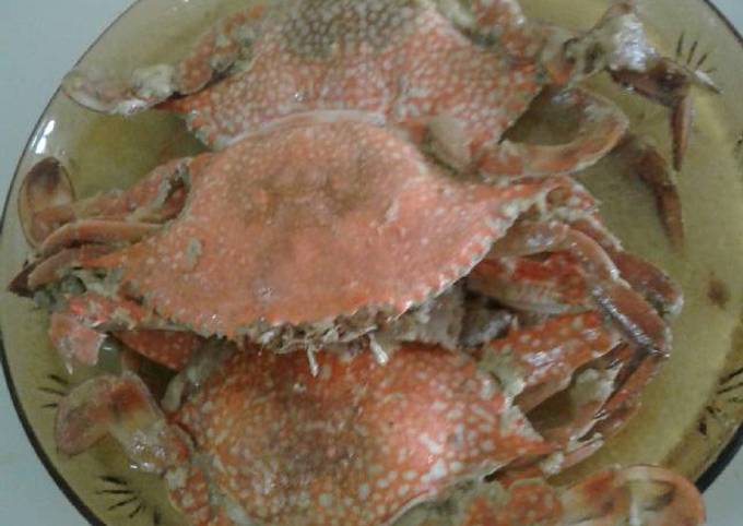 Bagaimana Menyiapkan Kepiting msak santan, Enak