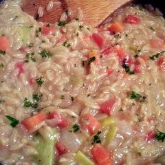 A picture of Orzo Risotto.