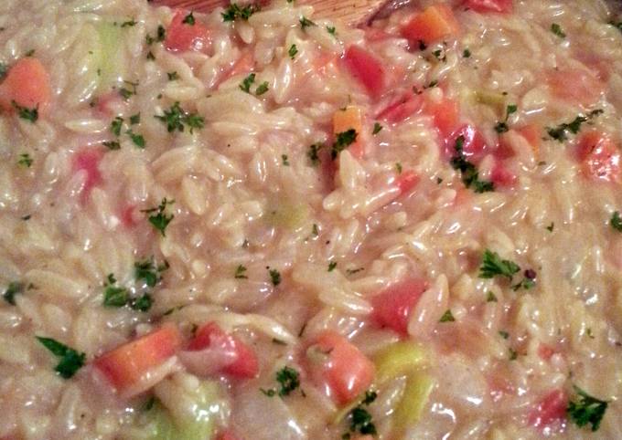 Step-by-Step Guide to Prepare Homemade Orzo Risotto