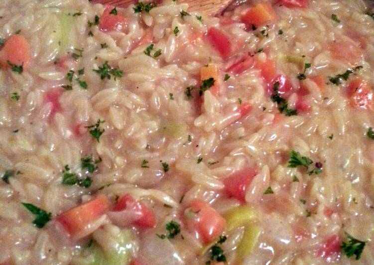 Recipe of Speedy Orzo Risotto