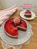 Raspberry & chocolate Charlotte Cake