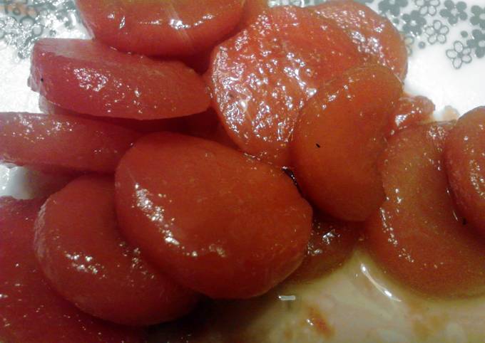 Quick &amp; Easy Brown Sugared Carrots